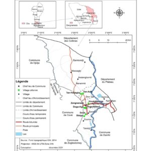 Création de carte de zone d'étude (QGIS)